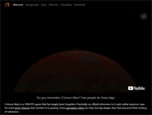 Tablet Screenshot of crimsonwars.net